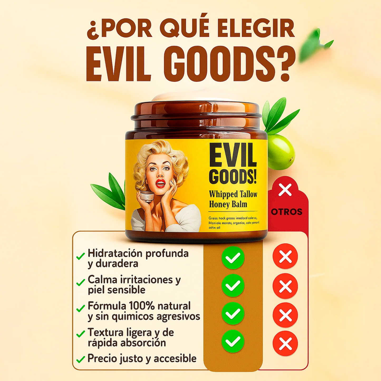 CREMA FACIAL EVIL GOODS