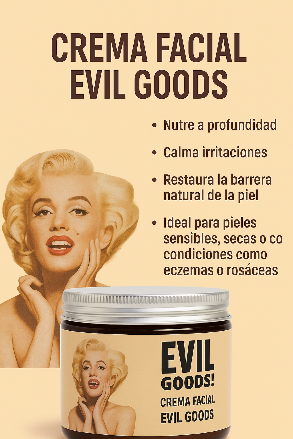 CREMA FACIAL EVIL GOODS