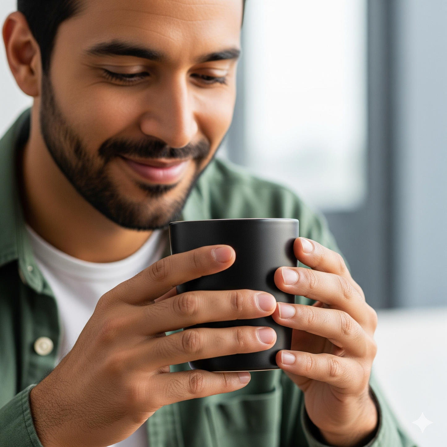 Molino Eléctrico + Taza de Cerámica